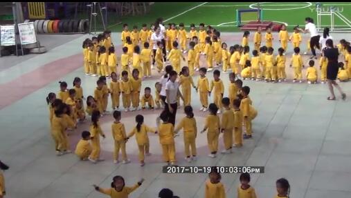 公明第二幼兒園晨間英語十分鐘活動